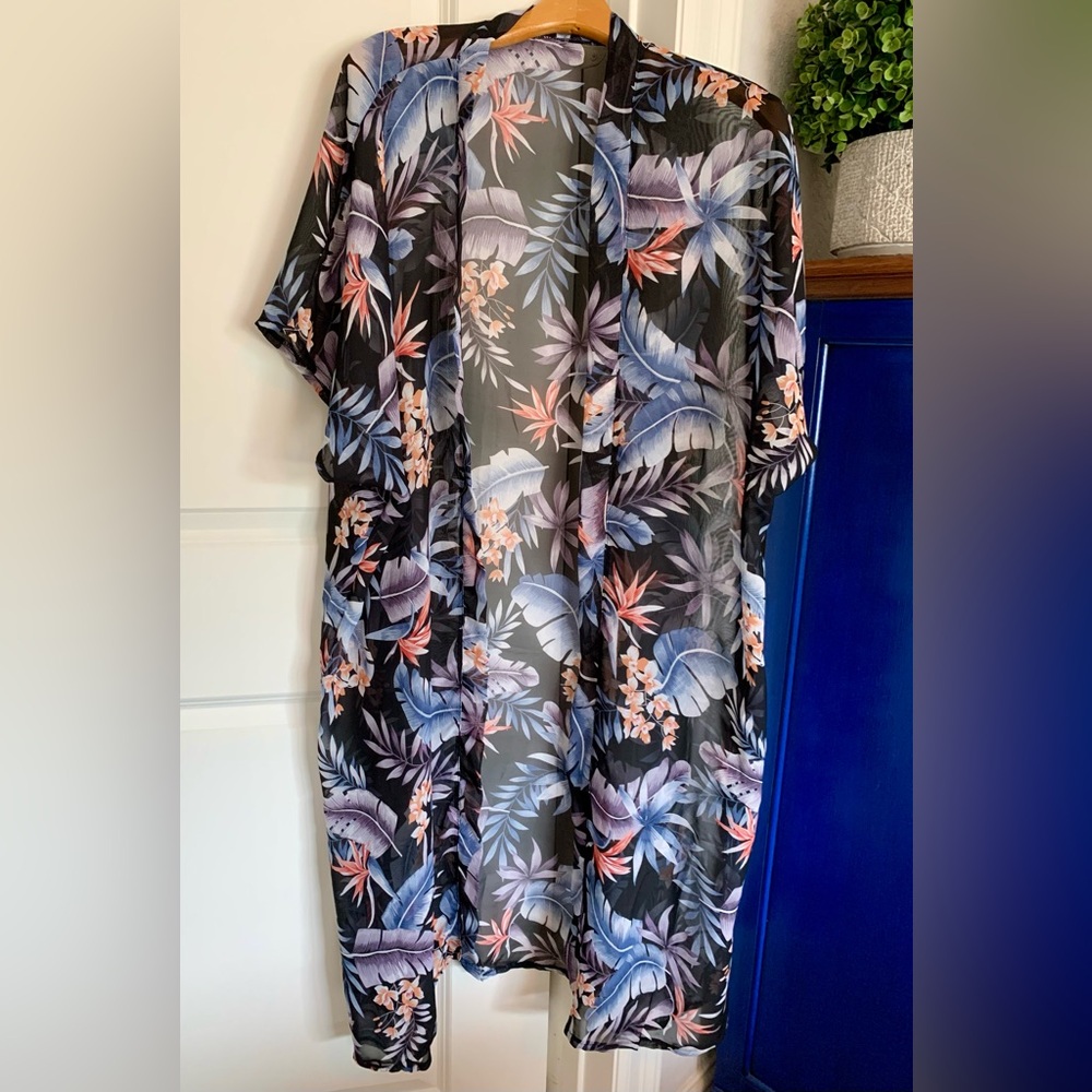 Beautiful tropical kimono